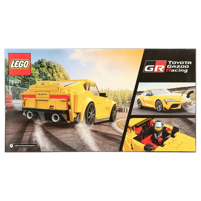 LEGO Speed Champions Toyota GR Supra Set, Includes Race Car Driver
