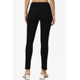 thumbnail image 2 of TheMoogan Junior's Petite Ultimate Basic Knee Dart Low Rise Tight Fit Cropped Skinny Jeans, 2 of 7