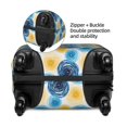 thumbnail image 3 of Haiem Circular Luggage Cover Printed Suitcase Covers for Luggage Elastic Washable Suitcase Protector Fits 18-32 Inch Luggage-Large, 3 of 8