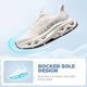thumbnail image 5 of Zapatillas Slip-On para Mujer ALLSWIFIT para Correr Antideslizantes Blancas, 5 of 9