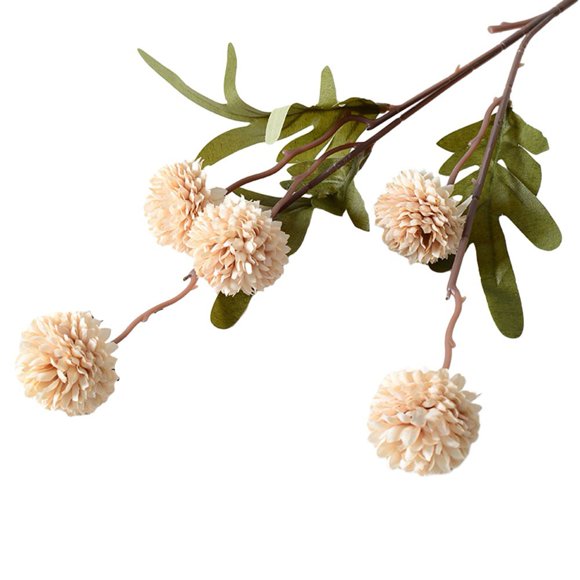 Bouquet Captivant de Chrysanthèmes en Boule d'Échalote à 5 Têtes pour Arrangements de Mariage