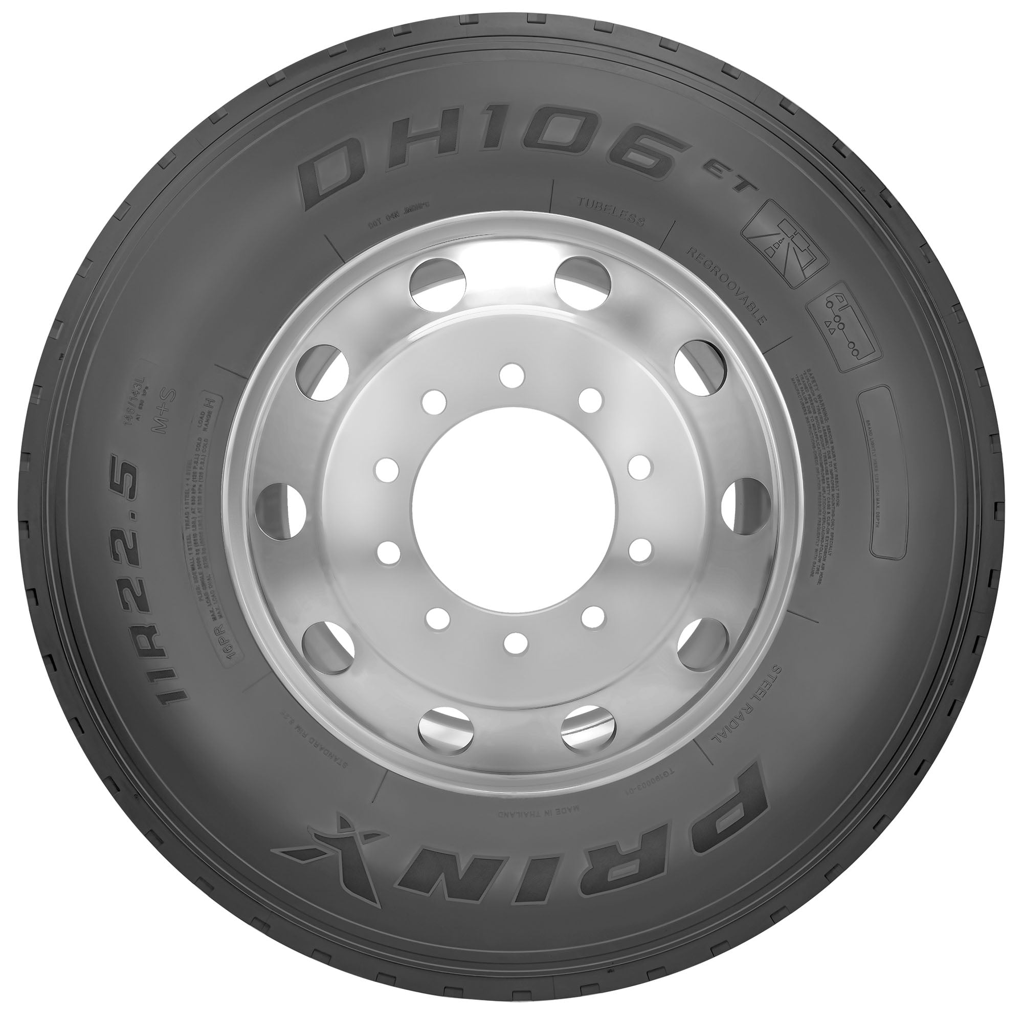 Prinx DH106 11R22.5 146/143L H Tire simolary.com 11 Prinx DH106 11R22.5 146/143L H Tire Simolary simolary.com 11