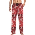 thumbnail image 3 of Hotbar Trees Pajama Pants for Men Lounge Pants Lightweight Men Pajama Bottoms with Drawstring Pockets, 3 of 6