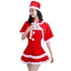 thumbnail image 4 of Vestido de Navidad Strade Fareast Limited de terciopelo Papá Noel XXL, 4 of 8