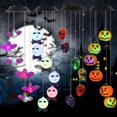 thumbnail image 3 of Viento Solar De Halloween Diseño De Escena Al Aire Libre De Vacaciones Interesante Decoración Colgante Colgante De Balcón Adornos De Festival Vogacara HA040814-04, 3 of 6