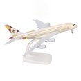 thumbnail image 4 of Modelo de avión de juguete, avión de pasajeros de aleación simulada, modelo de avión de pasajeros, modelo de avión de pasajeros fundido a presión, confiable y duradero, 4 of 12