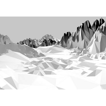 Komar Icefields Wall Mural