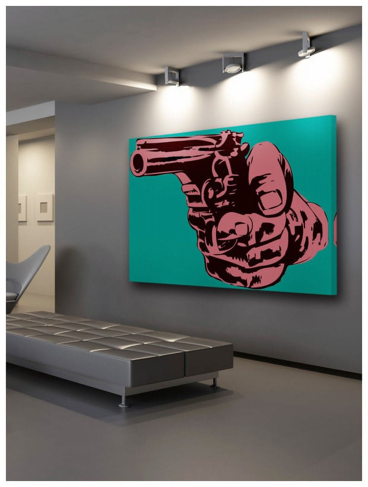 Marmont Hill "Gun 3" Print on Canvas