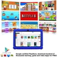 thumbnail image 6 of Contixo Kids Tablets Bundle, 7-Inch Android Tablet with Headphones and Sleeve Case, 32GB, Dark Blue, 6 of 10