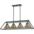 thumbnail image 3 of Quoizel Asheville 4-Light 42" Kitchen Island Light in Valiant Bronze, 3 of 5
