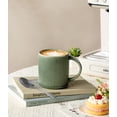 thumbnail image 2 of Juego de tazas de café para 6, tazas de café con asa para hombre, mujer, juegos de tazas de gres para café, té, cacao caliente, leche, lavaplatos, 2 of 4