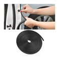 thumbnail image 1 of Protectores de bordes para puertas de coche, sello de goma Osilly, en forma de U, negros, 5 m, 1 of 6