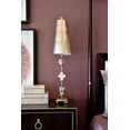 thumbnail image 2 of Lucas McKearn Fragment Traditional Resin Table Lamp in Silver Leaf, 2 of 2