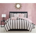thumbnail image 2 of Juego de Ropa de Cama Juicy Couture Cabana Stripe Reversible Queen, 2 of 5