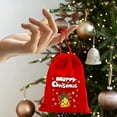 thumbnail image 2 of Dsscvnef Christmas Bag Red Velvet Drawstring Bag Christmas Packaging Bag Jewelry Bag Christmas Snack Bag Drawstring Bag Cool Christmas Ornament Christmas Ornament Daughter, 2 of 6