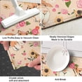 thumbnail image 3 of Corgi Dog and Flower Florals Kitchen Rug Mat,Kitchen Runner Rugs Non Skid Washable,Decorative Kitchen Floor Mats for Kitchen,Sink,Laundry,17"X47", 3 of 5