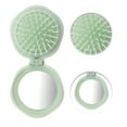 thumbnail image 3 of Unique Bargains 1 Pc Folding Air Cushion Hair Brush for Curly Thin Hair Green ABS, 3 of 3
