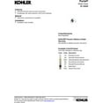 thumbnail image 2 of Kohler K-14443-SN Purist Robe Hook - Vibrant Polished Nickel, 2 of 4