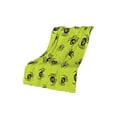 thumbnail image 2 of Flannel Throw Blanket, Green Halloween Ghost Pumpkin Printed Blanket, Skin-friendly Washable Warm Cover, All Season Festive Home Textile for Bedroom, Sofa and Daily Leisure Use, 2 of 6