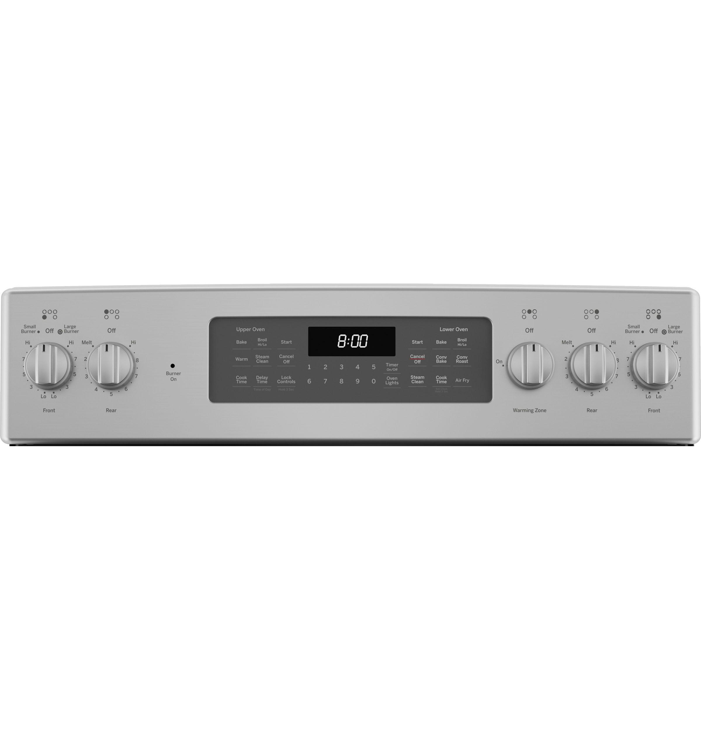 GE® 30" Free-Standing Electric Double Oven Convection Range