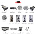 thumbnail image 2 of Amdohai 40 Inch Lace Spider Web Cobweb Halloweens Tablecloth Round Table Cover, 2 of 4