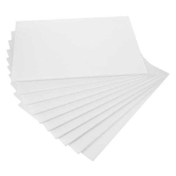BESTYASH White Foam Board for DIY Crafts and Projects Smooth Surface Ideal for Painting Advertising and Cosplay Props