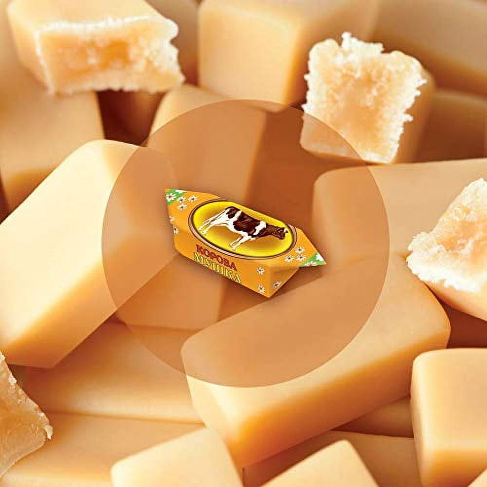 Roshen Korivka Cow Candy, Milky Sweets Fudge Candy, Kosher, Halal