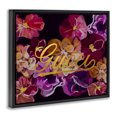thumbnail image 3 of Stupell Industries Contemporary Glam Brand Flower Pattern Black Floating Frame Canvas Art, 21 x 17, by Amelia Noyes, 3 of 8
