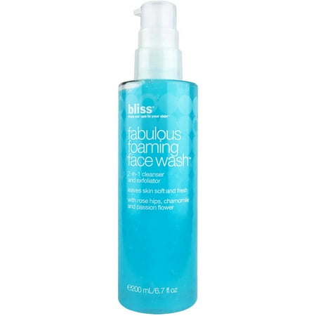 Bliss Fabulous Foaming Face Wash, 6.7 Fl Oz