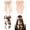 Mixed Color D, variant on 4pcs Hair Clips for Women Tassel Ribbon Bowknot Hair Clips with Long Tail, Women Hair Clip for Girl, Solid Hair Clips Long Hair Accessories Barrettes Claw Hair Clips with Bow (Black Red)