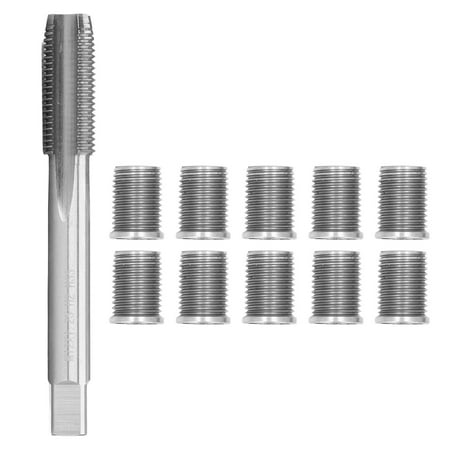 

Spark Plug Thread Repair Tool M10x1.25 Bolt M12x1.25 Tap Auto Accessories Hardware Kit