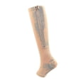 thumbnail image 2 of Medical Compression Socks Zipper Professional Leg Support Thickened Women's Socks, 2 of 5