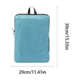 thumbnail image 4 of Tarmeek Large Compression Packing Cube L Size 15.35x11.42in Waterproof Nylon Travel Organizer Space Saving Luggage Organizer Bag for Clothes Jackets Towels No Pump Needed Manual Compression, 4 of 7
