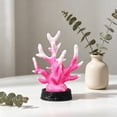 thumbnail image 6 of ZhangC Artificial Coral Reef Decor, 1.8x3.9 Inches Aquarium Decor Artificial Coral, Realistic Sea Inspired Ornament for Fish Tank Aquarium Corals Decoration(Pink), 6 of 6