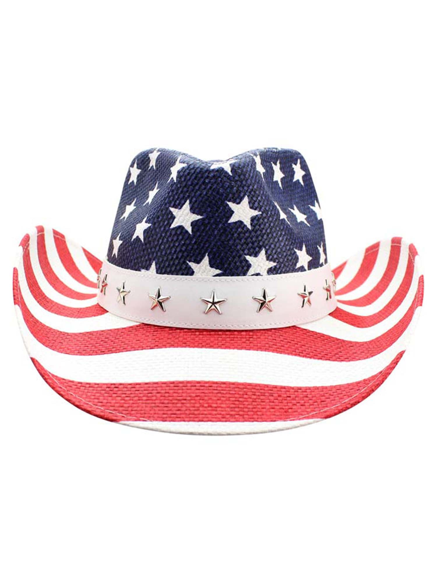 Blue star cowboy hat Clearance