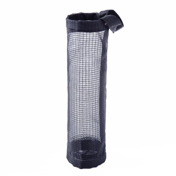 Ygjytge Dispensador Bolsas Plástico Reutilizables para Casera (C Negro)