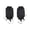 Black, variant on Outdoor Snow Leg Gaiters Hiking Ski Snowshoe Covers for Snow Land