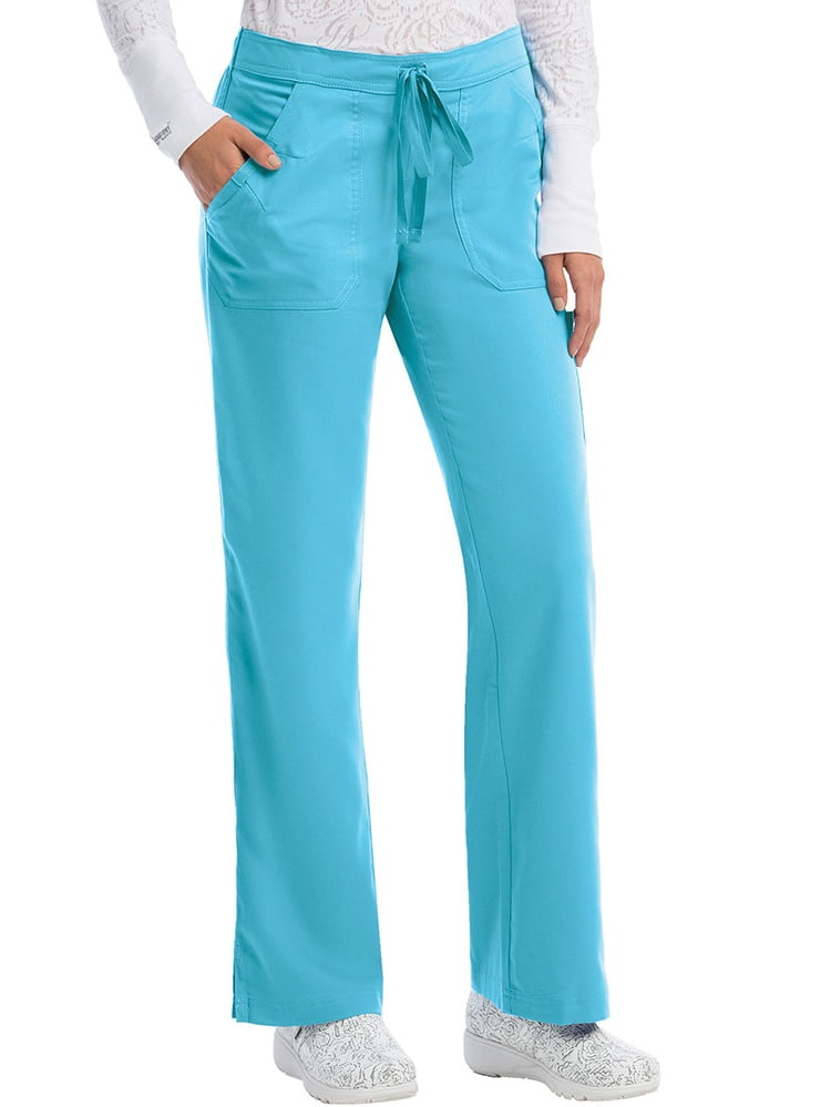 4245 Scrub Pant with Logo Elastic 