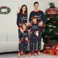 thumbnail image 6 of Onlypjs Matching Family Christmas Pajamas Set – Festive Holiday Sleepwear for Women, Men & Couples – Cozy Santa & Reindeer Print, 6 of 6