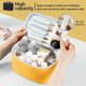 thumbnail image 5 of Bolsa de cosméticos de viaje portátil para mujer, organizador de maquillaje con cremallera de belleza MFZFUKR BST2002863-5, 5 of 7