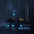 thumbnail image 4 of Router WiFi 6 AX3000 Tenda Blanco con 5 Antenas para Gamming, 4 of 8