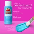 Apple Barrel Art Lessons Acrylic Craft Paint Kit, 34 Piece Set Including 10 Versatile Paint
