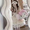 thumbnail image 5 of 2026 My Melody Tote Bag Sweet Kawaii Shoulder Bag Plush Backpack Pink Large Capacity Handbag Cartoon Cute, 5 of 15