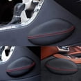 thumbnail image 3 of Speravity 2 piezas de cuero de microfibra para consola central de coche, cojín para rodilla, autoadhesivo, impermeable, para camión, avión, Ventana automotriz, 3 of 6