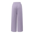 thumbnail image 3 of WILLBEST Pantalones Casuales para Mujer, de Pierna Ancha, Cintura Alta, Estilo Bohemio, Estilo Palazzo, para Yoga, Playa, Tallas Grandes, Estilo Hippie, para Mayor Comodidad y Estilo. Extra Grande, 3 of 6
