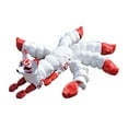thumbnail image 3 of 1pc 3D Printed Fox Ornament Animal Model Joints Movable Five Tailed Fox Stress Relief Home Desktop Ornament, 3 of 6