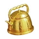 thumbnail image 3 of Tetera en miniatura para casa de muñecas, tetera de metal, muebles de comedor, modelo de tetera, accesorio amarillo, 3 of 9