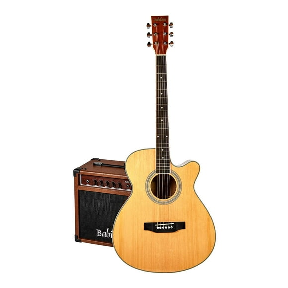 Paquete guitarra electroacústica BABILON GRANADA CE-NPK BABILON beige