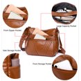 thumbnail image 6 of Leather Hobo Crossbody Bag for Women Medium Size Fashion Bucket Purse Shoulder Bag Ladies Purses and Handbag, 6 of 7