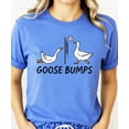 thumbnail image 4 of Goose Bumps Volleyball Unisex Shirt Funny Sports T-Shirt for Adults, Teens & Kids Heather Blue Shirt Adult X-Large, 4 of 5